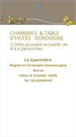 Mobile Screenshot of la-gueriniere-dordogne.com